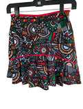 Circle of Life Skirts (4 Styles) BOLDER Athletic Wear™ FlutterCut™BZip w/ Red Shorts
