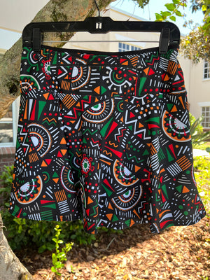 Circle of Life Skirts (4 Styles) BOLDER Athletic Wear™ SwingStyle® w/ Black Shorts