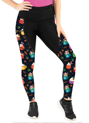 Pre-Order Hot Cocoa GoBold™ Leggings Bolder Athletic Wear 