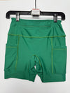 Sample Endurance Shorts - Small (Multiple colors) Bolder Athletic Wear Enchanted Green